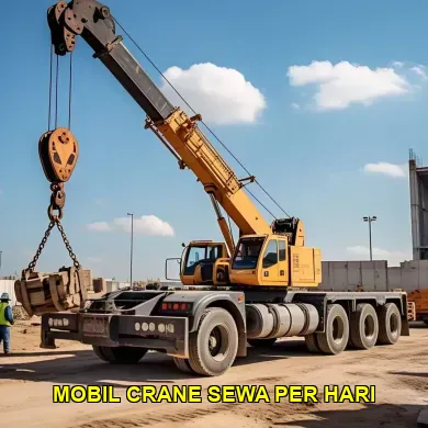 mobil crane sewa per hari